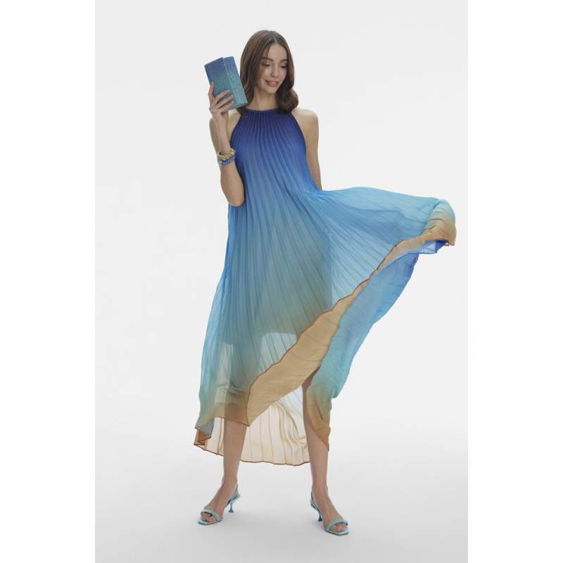 Vakko MULTI-COLOR DRESS