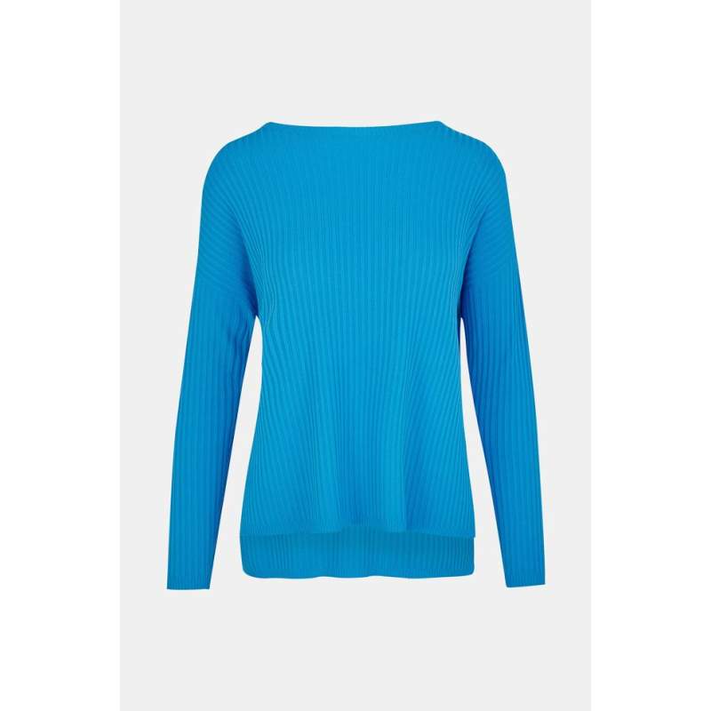 Vakko TURQUOISE LONG SLEEVE KNITWEAR