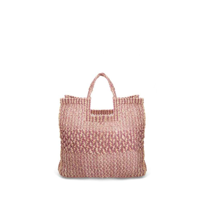 The Jacksons PINK JUTE BAG The Jacksons PINK JUTE BAG