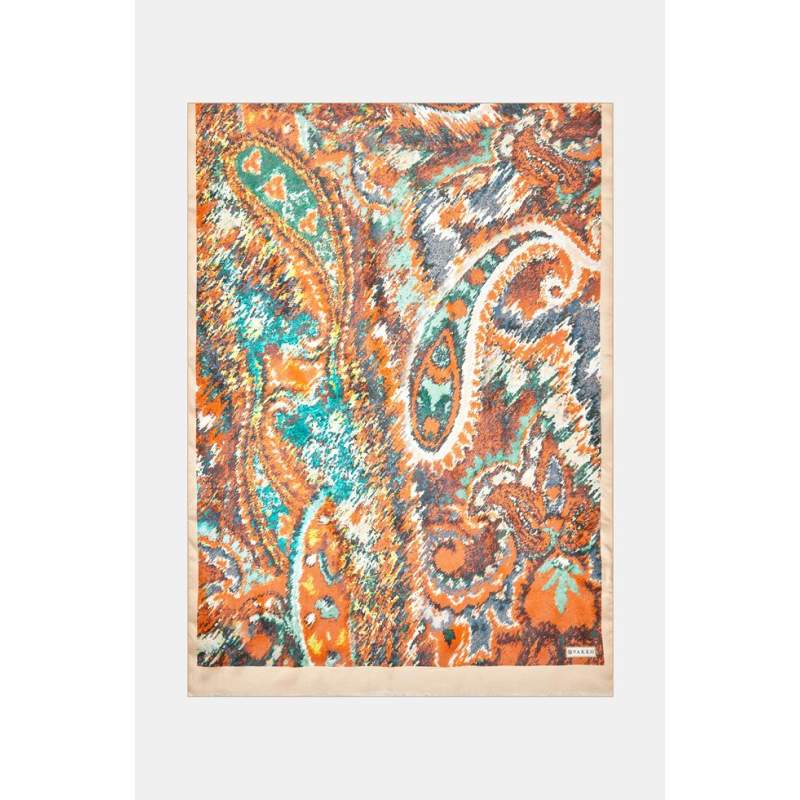 Vakko PATTERNED ETAMIN VOUL SHAWL