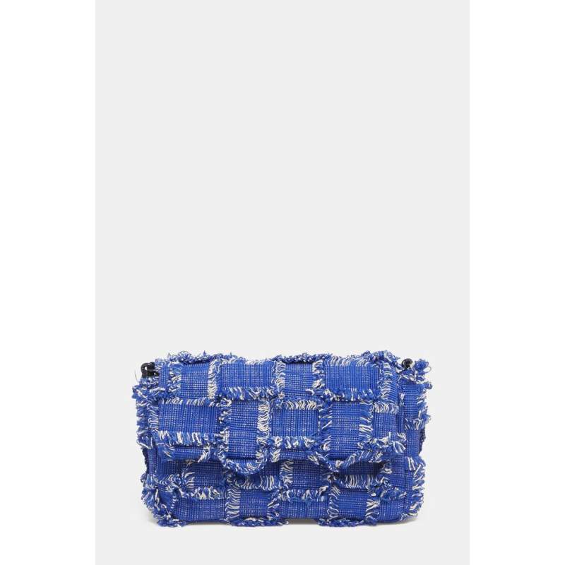 Maria La Rosa BLUE tasseled bag Maria La Rosa BLUE tasseled bag