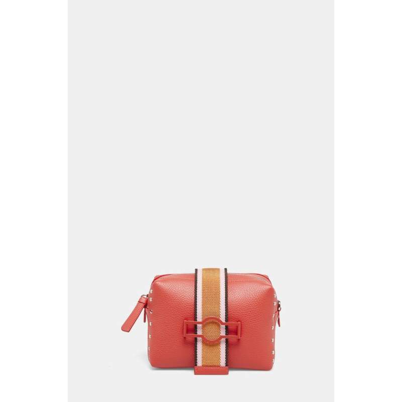 Zanellato RED STRIPED LEATHER BAG