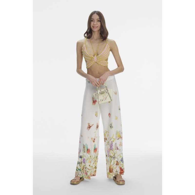 My Beachy Side Emily In Paris WHITE LOOSE PANTS