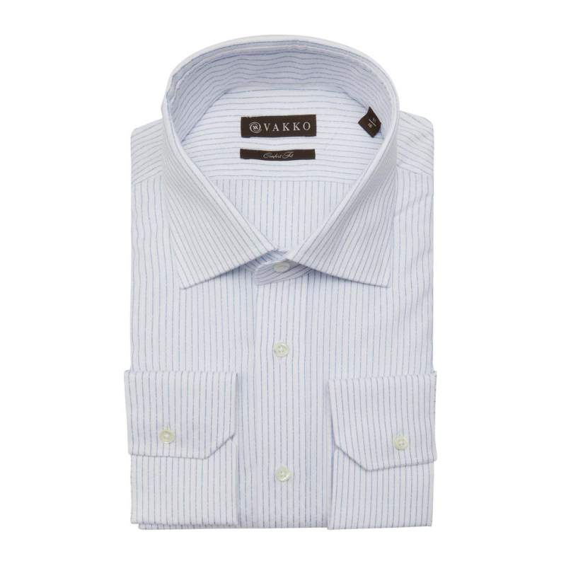 VAKKO STRIPED CLASSIC SHIRT