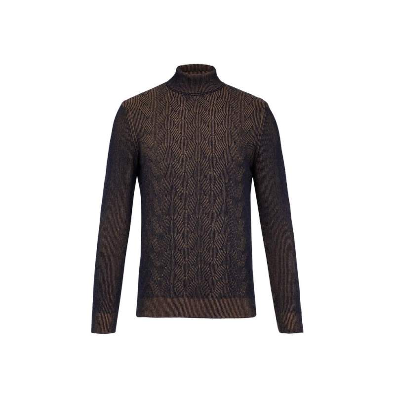 VAKKO NAVY BLUE KNITWEAR