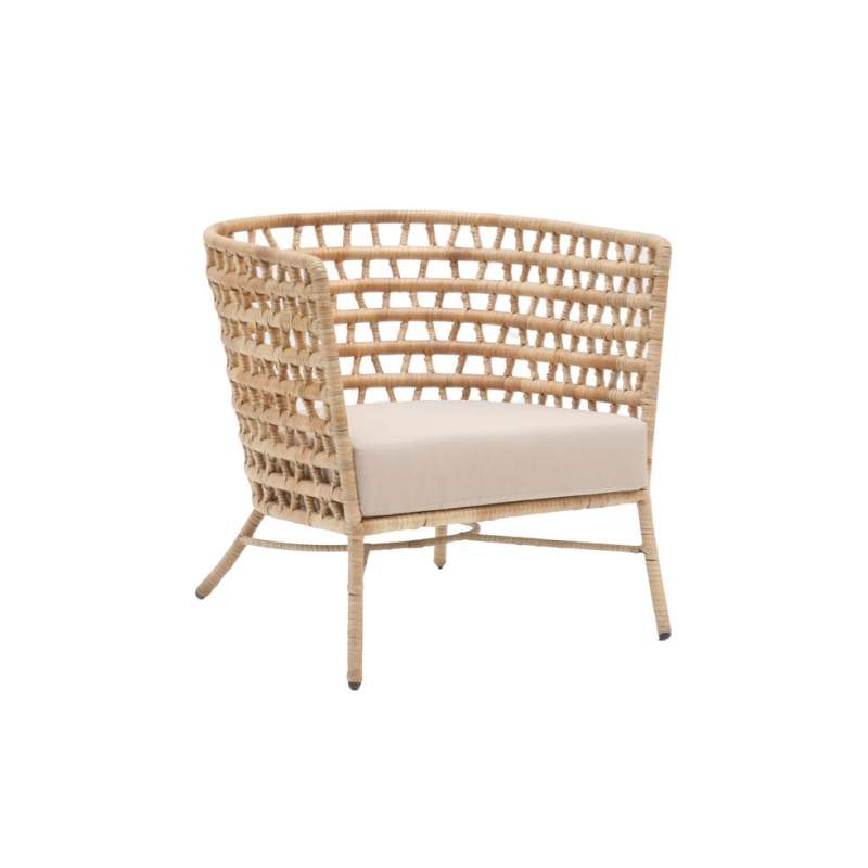 VAKKO CREAM CHAIR WITH CUSHION
