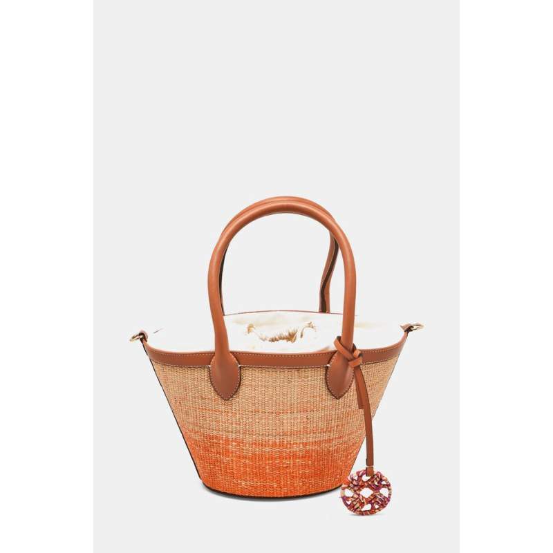 Doum BEIGE RAFFIA BAG