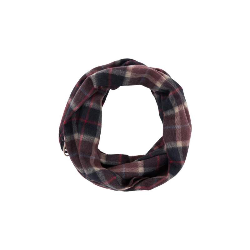 VAKKO PATTERNED CASHMERE SCARF