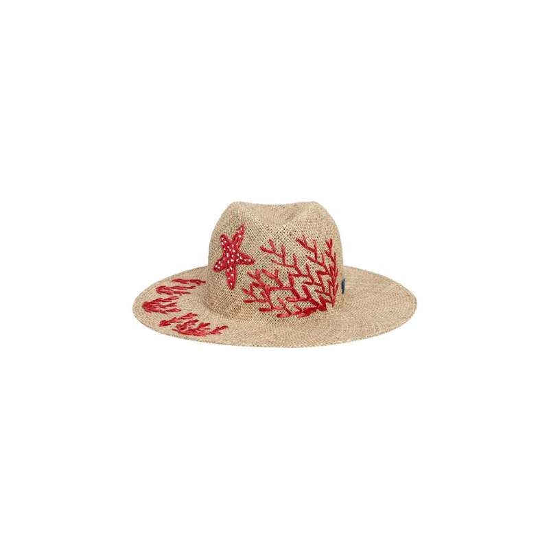 Vakko NATURAL STRAW HAT