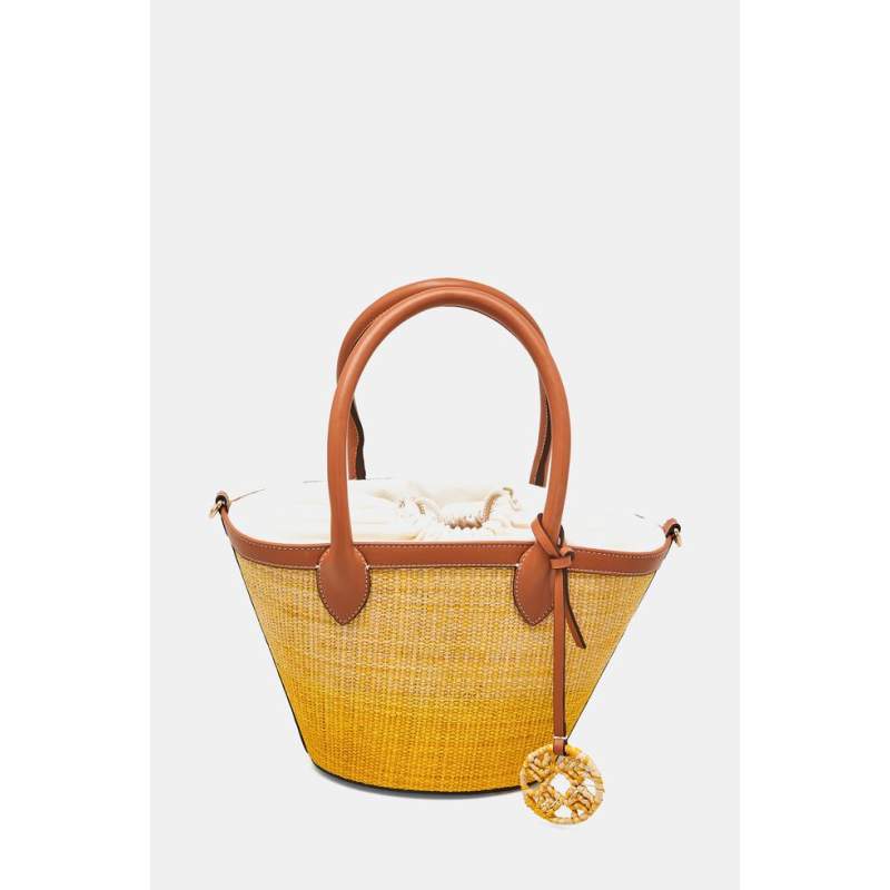 Doum BEIGE RAFFIA BAG