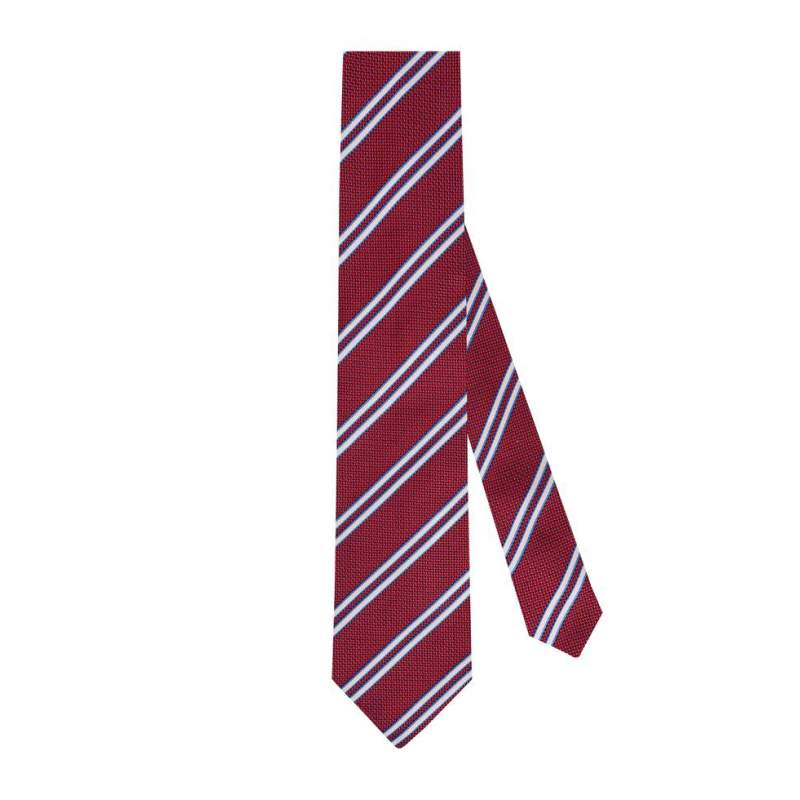 Vakko DIAGONAL STRIPED SILK TIE