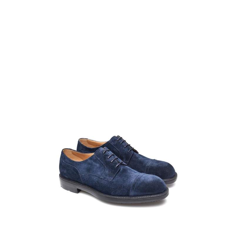 MORESCHI NAVY BLUE SHOES