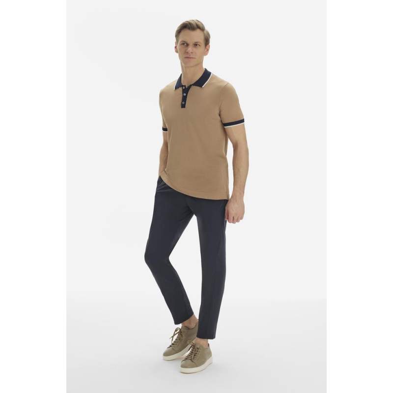 Vakko NAVY BLUE WICKED TROUSERS