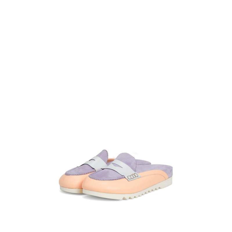 Vakko ORANGE LILAC SLIPPER Vakko ORANGE LILAC SLIPPER