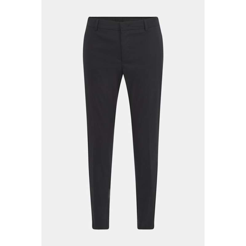 Vakko TROUSERS WITH ZIPPER BLACK PANTS