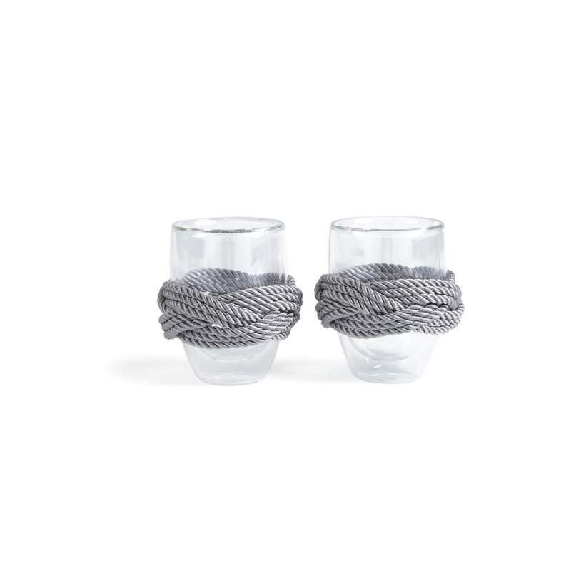LOCATELLI COFFEE GLASS 2 PCS