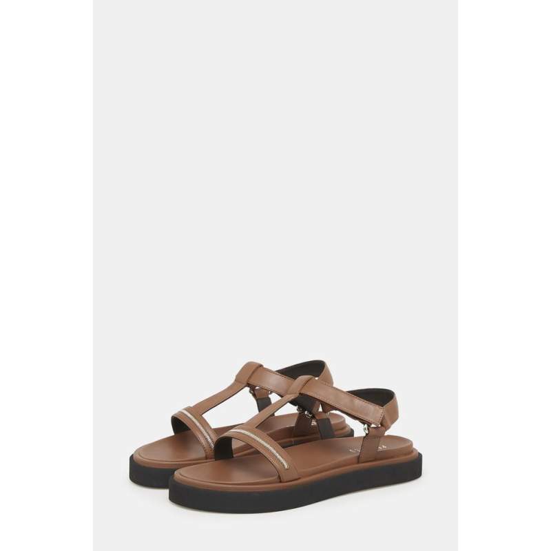 Vakko TABA LEATHER SANDALS