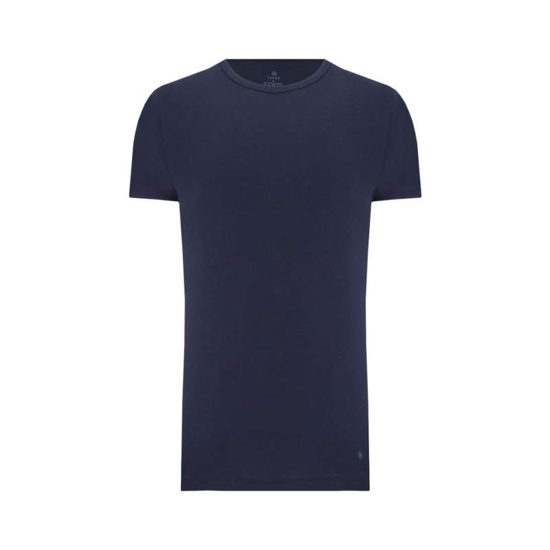 VAKKO COLLAR NAVY BLUE UNDERWEAR T-SHIRT