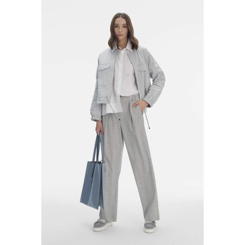 Vakko GRAY SHIRTED JACKET