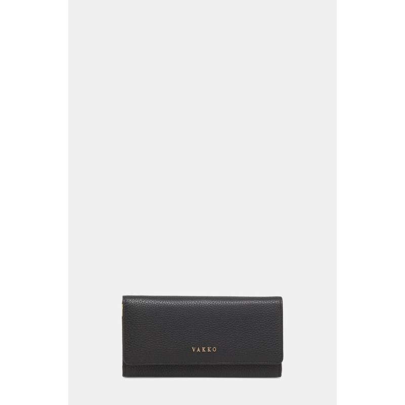 Vakko BLACK LEATHER WALLET