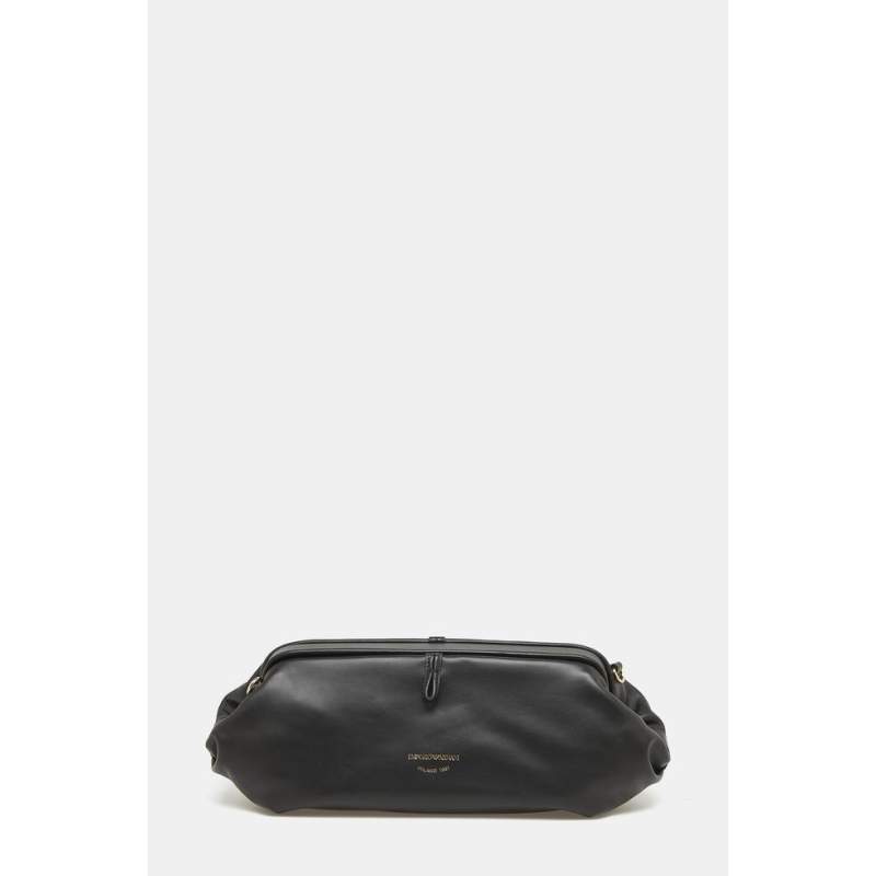 Emporio Armani BLACK LEATHER BAG Emporio Armani BLACK LEATHER BAG