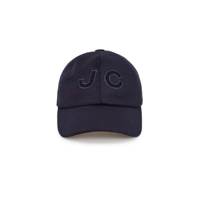 JACOB COHEN NAVY BLUE HAT