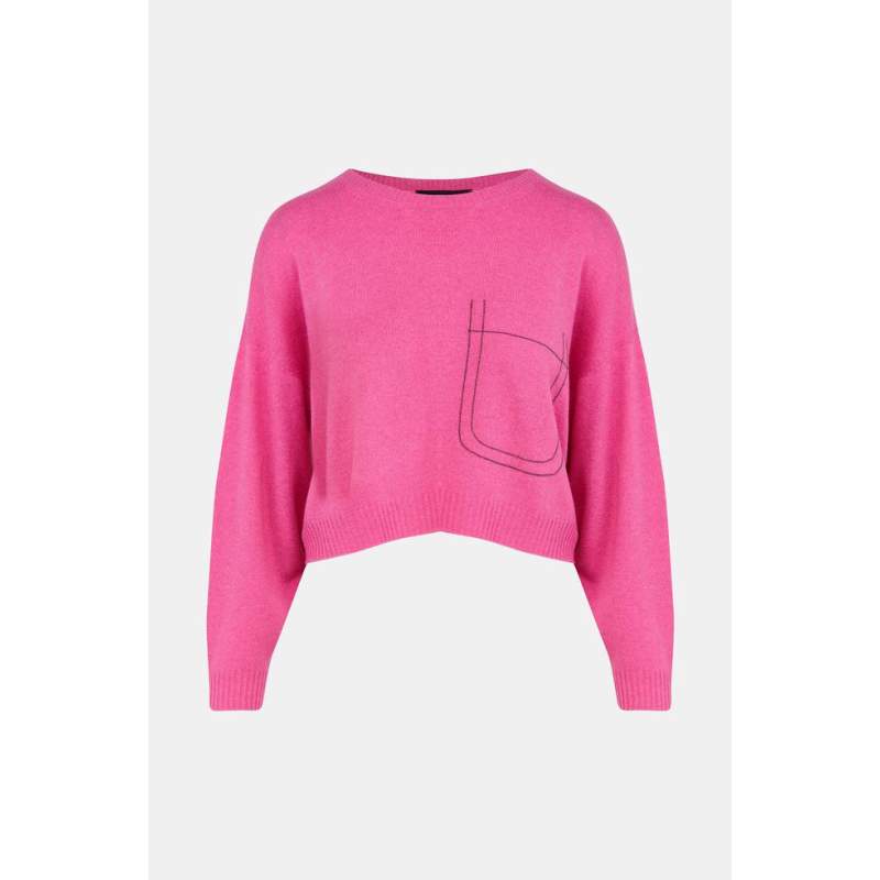 Fabiana Filippi FUCHIA CASHMERE KNITWEAR