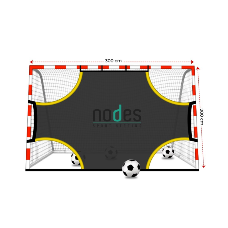 Nodes Kale Şut Aparatı - 244*732cm - Profesyonel