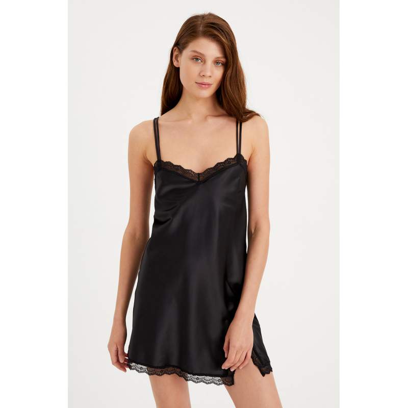 Sofia Satin Nightgown