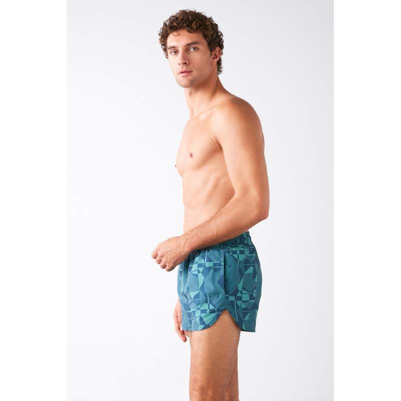 Hazard Geometric Pattern Shorts