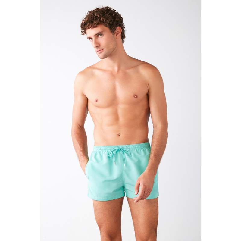 Flat Waist Adjustable Neon Marine Shorts Flat Waist Adjustable Neon Marine Shorts