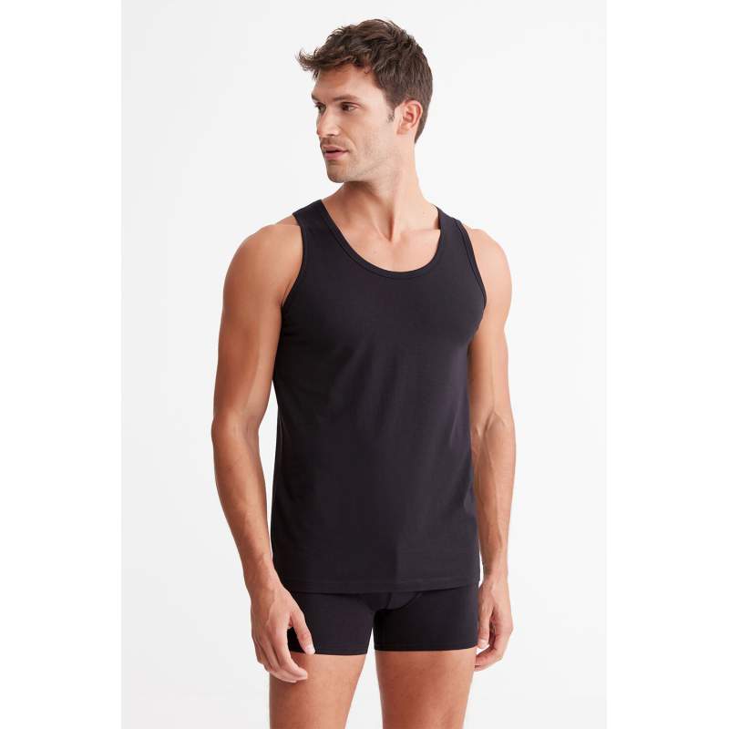 Fredo Suspended Modal Basic Male Undershirt Fredo Suspended Modal Basic Male Undershirt