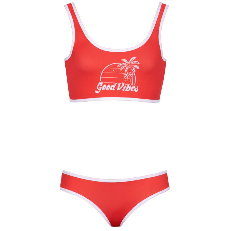 Good Bias Printed Kids Bikini Set