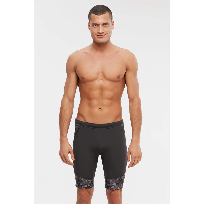 Camo Para Patterned Cycling Shorts