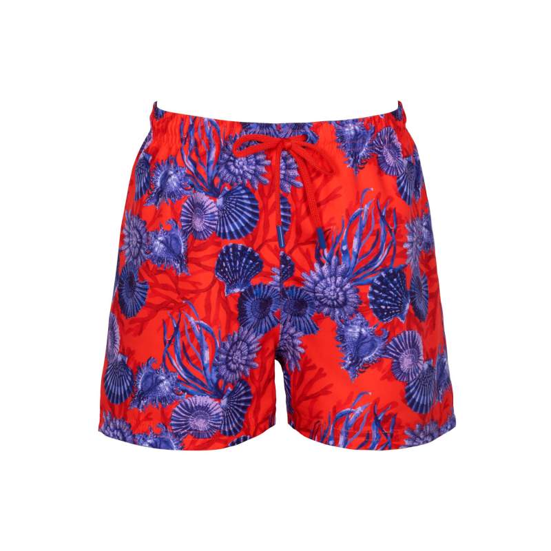 Shell Mussel Pattern Kids' Swim Shorts