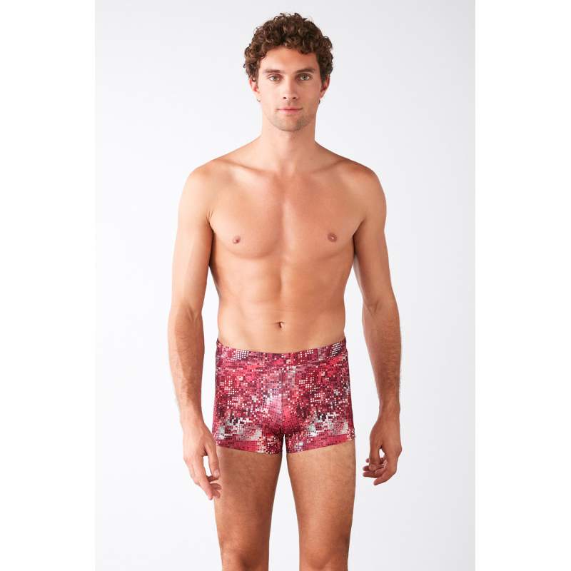 Edge Pool Pattern Lyc Shorts