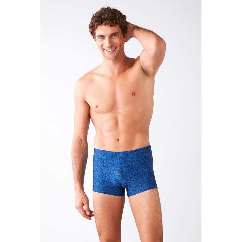 Lens Patterned Lyc Shorts