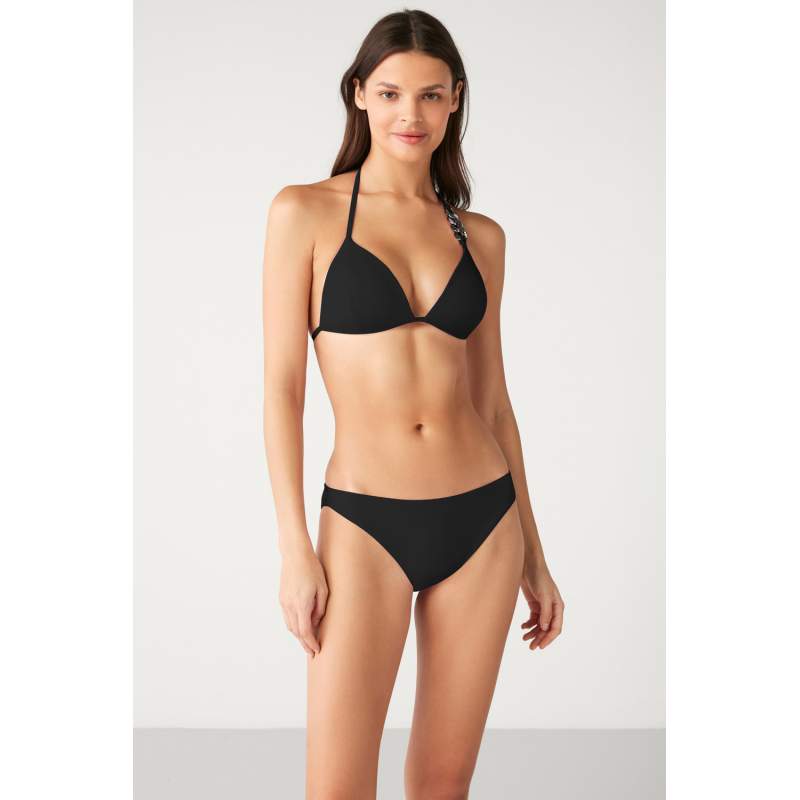 Cate Chain Detailed Üçgen Bikini