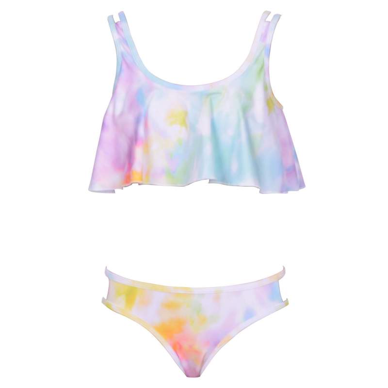 Aria Batik Printed Kids Bikini Set