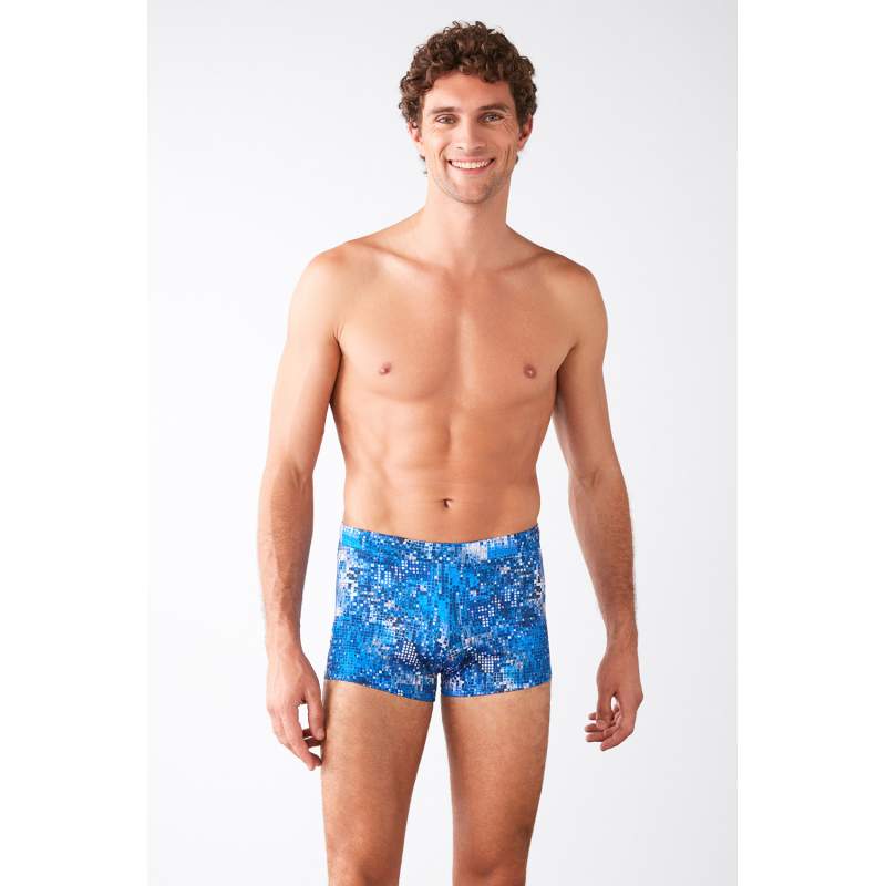 Edge Pool Pattern Lyc Shorts
