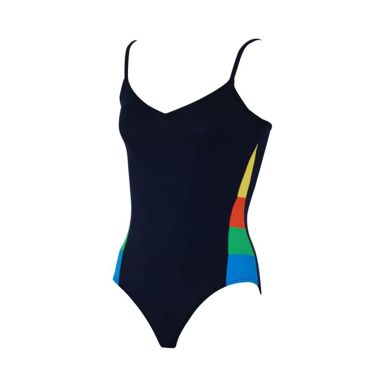 Viva Contrast Tie Girl's Swimwear