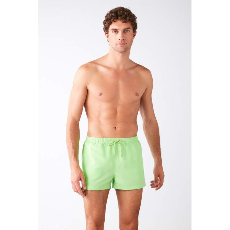 Flat Waist Adjustable Neon Marine Shorts Flat Waist Adjustable Neon Marine Shorts