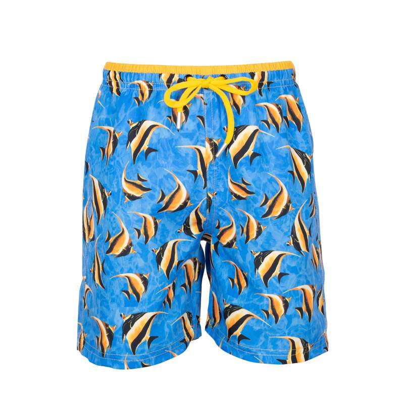 Nemo Fish Patterned Kids' Swim Shorts