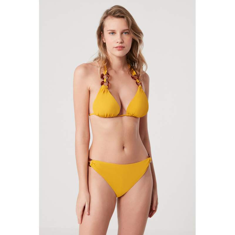 Bethor Chain Detailed Üçgen Bikini