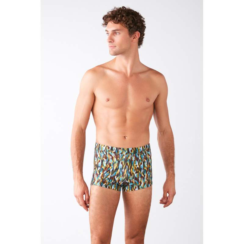 Tura Komondo Pattern Lyc Shorts