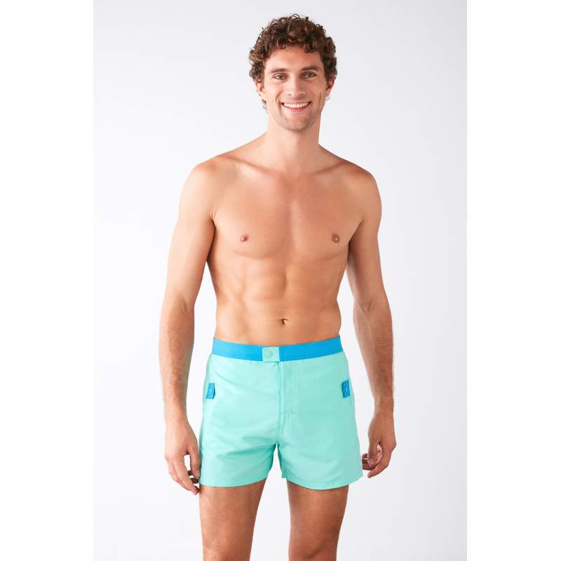 Navi Zippered Shorts Marine Shorts