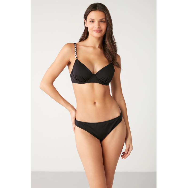 Brat Örgü Detailed Backed Bikini