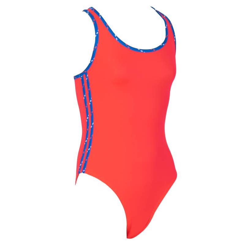 Sport Contrast Strip Çkids Yüzücü Swimsuit