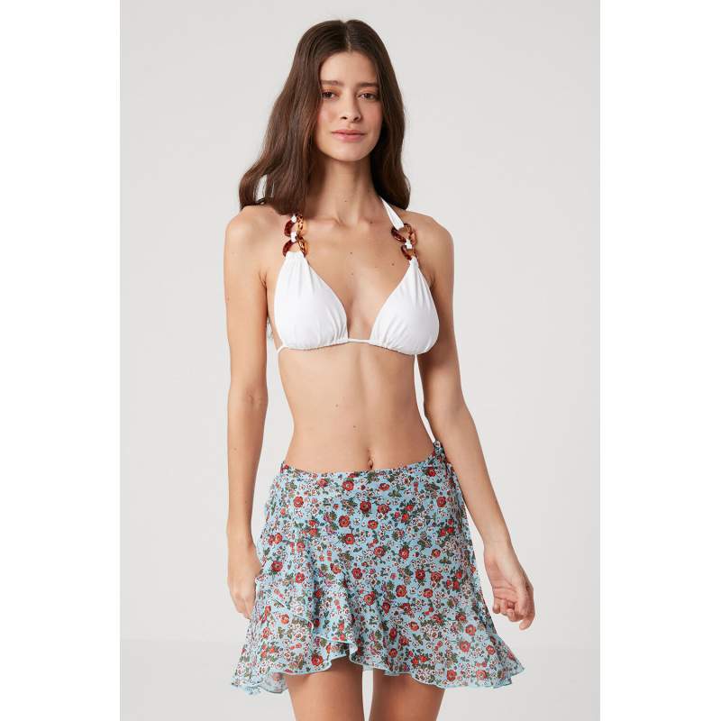 Gadiel Sequin Patterned Tie Pareo Gadiel Sequin Patterned Tie Pareo