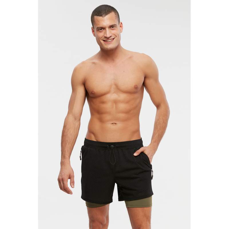 Netz Zipper Pocket Cycling Shorts